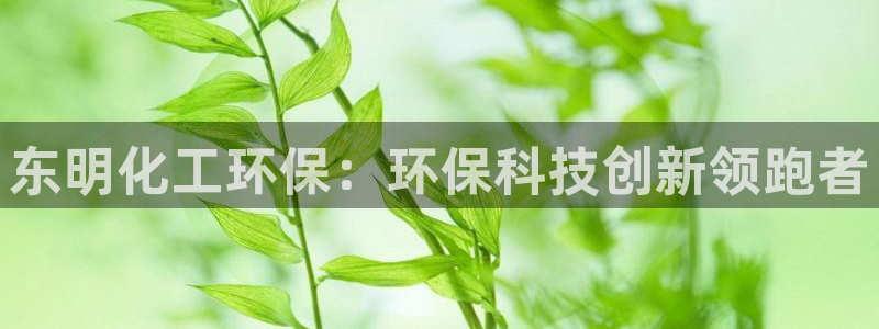 亿万先生现在的网址谁知道：东明化工环保：环保科技创新领跑者