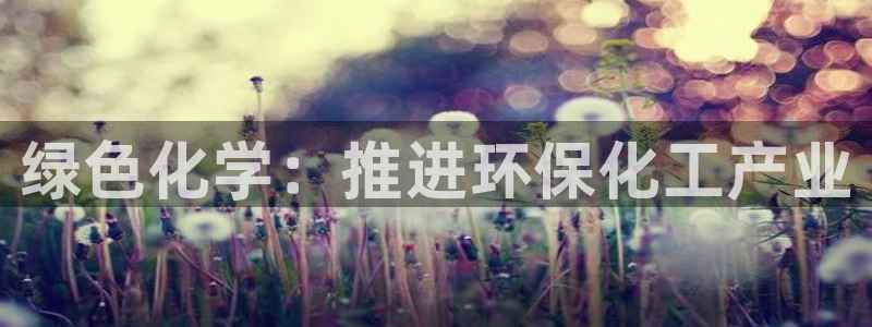 亿万网友在线实时为您解答问题：绿色化学：推进环保化工产业