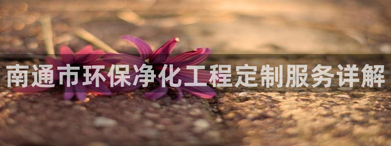 亿万财富网：南通市环保净化工程定制服务详解