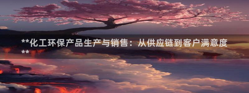 亿万先生mr：**化工环保产品生产与销售：从供应链到客户满意度
**