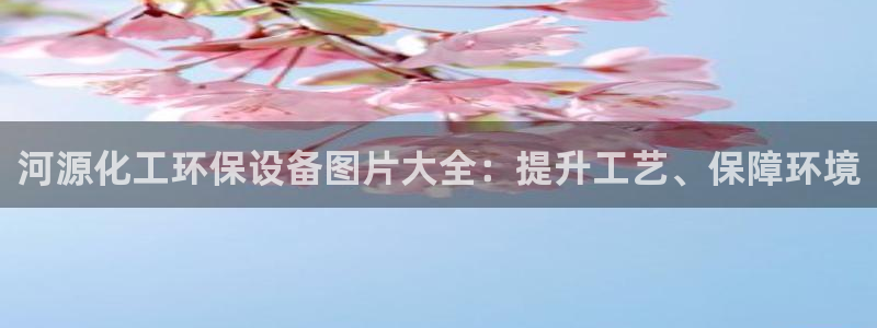 亿万先生换网址了吗：河源化工环保设备图片大全：提升工艺、保障环境